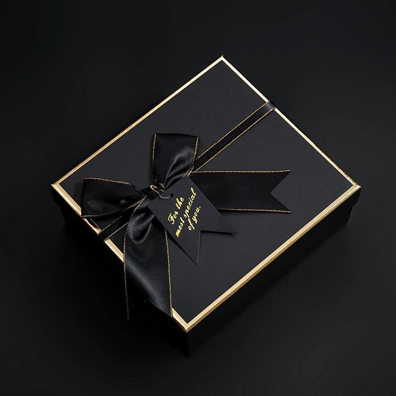 Closed Matte Black Gift Box